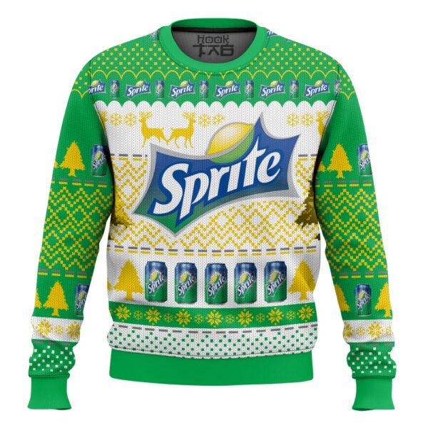 Sprite Best Holiday Christmas Ugly Sweater Gifts For Family