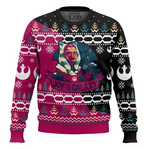 Star Wars Joy to the Galaxy Christmas Best Holiday Christmas Ugly Sweater Gifts For Family