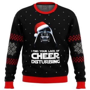 Star Wars Vader Lack of Cheer Gifts For Family Holiday Christmas Ugly Sweater