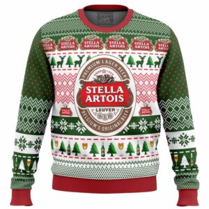 Stella Artois Gifts For Family Holiday Christmas Ugly Sweater