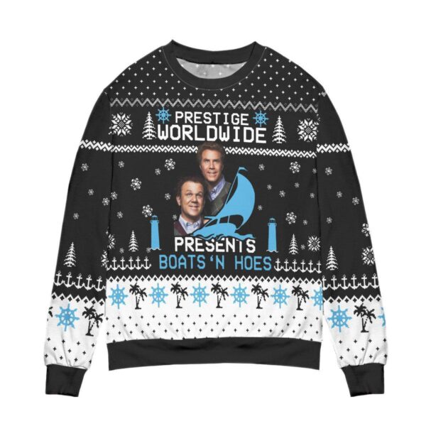 Step Brothers Catalina Wine Best Holiday Christmas Ugly Sweater Gifts For Familys