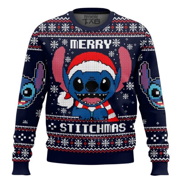 Stitch Merry Stitchmas Best Holiday Christmas Ugly Sweater Gifts For Family