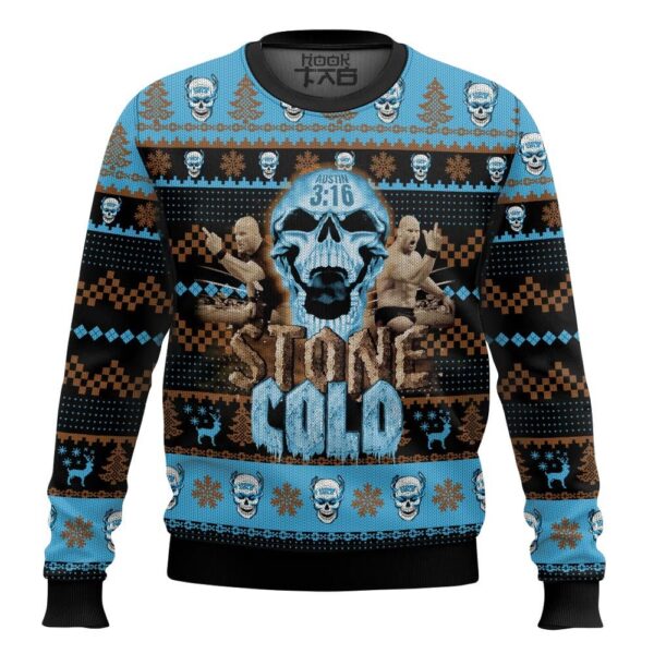 Stone Cold Best Holiday Christmas Ugly Sweater Gifts For Family