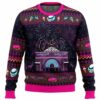 Straight Outta Gehenna Blue Exorcist Gifts For Family Holiday Christmas Ugly Sweater