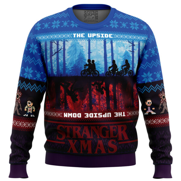 Stranger Xmas Stranger Things Gifts For Family Holiday Christmas Ugly Sweater