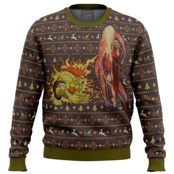 Street Fighter Ken Vs Blanka Gifts For Family Holiday Christmas Ugly Sweater