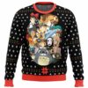 Studio Ghibli Yellow Gifts For Family Holiday Christmas Ugly Sweater