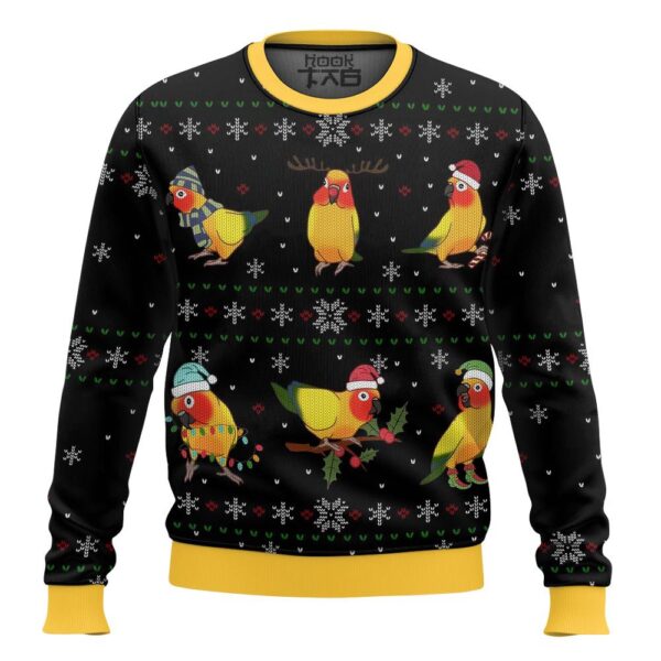 Sun Conure Gifts For Family Holiday Christmas Ugly Sweater