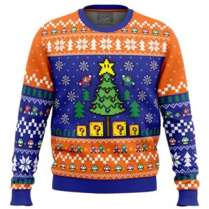 Super Bros Christmas Super Mario Bros. Gifts For Family Holiday Christmas Ugly Sweater