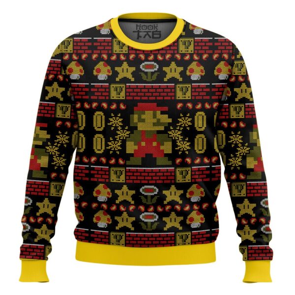 Super Mario Christmas Best Holiday Christmas Ugly Sweater Gifts For Family