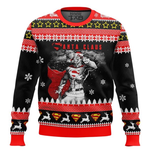 Superman Best Holiday Christmas Ugly Sweater Gifts For Family