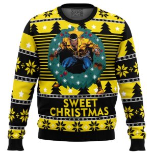 Sweet Christmas Luke Cage Gifts For Family Holiday Christmas Ugly Sweater