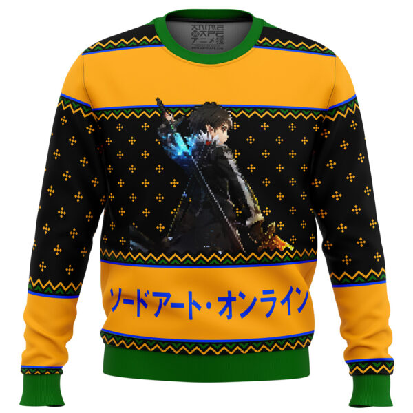 Sword Art Online Beater Gifts For Family Holiday Christmas Ugly Sweater