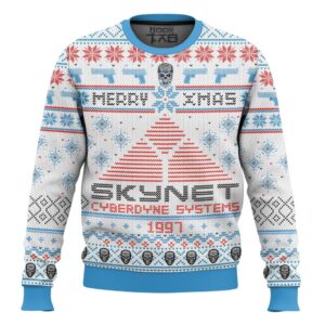 Terminator Skynet Christmas Best Holiday Christmas Ugly Sweater Gifts For Family