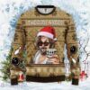 The Big Lebowski The Dude Abides Gifts For Family Holiday Christmas Ugly Sweater