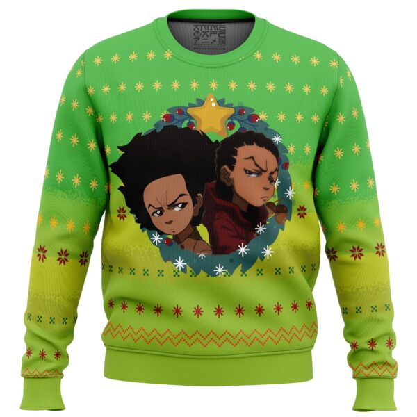 The Boondocks Gifts For Family Holiday Christmas Ugly Sweater