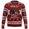 The Evil Power of Christmas He-Man Gifts For Family Holiday Christmas Ugly Sweater