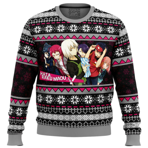 The Devils Crew The Devil is a Part-Timer Gifts For Family Holiday Christmas Ugly Sweater