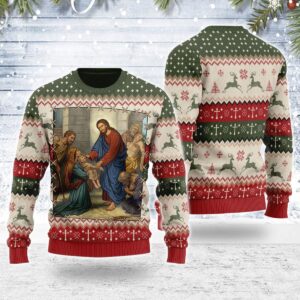 The Divine Physician Artwork Best Gifts For Family For Holiday Christmas Ugly Sweater