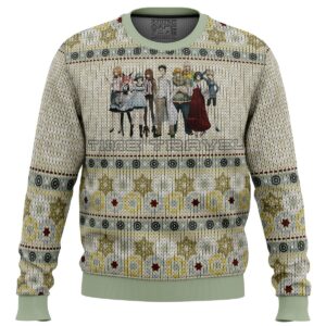 The Elite Team Steins Gate Gifts For Family Holiday Christmas Ugly Sweater