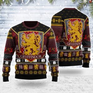 The Gift Of Gryffindor Best Gifts For Family For Holiday Christmas Ugly Sweater