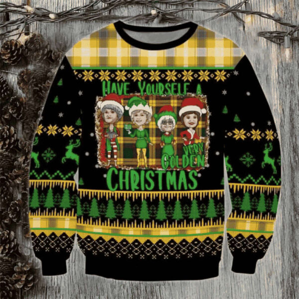 The Golden Girls Best Holiday Christmas Ugly Sweater Gifts For Family