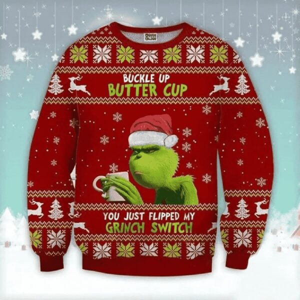 The Grinch Best Holiday Christmas Ugly Sweater Gifts For Family