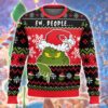 The Grinch Hate Double Hate Loathe Entirely Ugly Christmas Sweaters