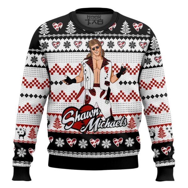 The Heartbreak Kid Shawn Michaels Best Holiday Christmas Ugly Sweater Gifts For Family