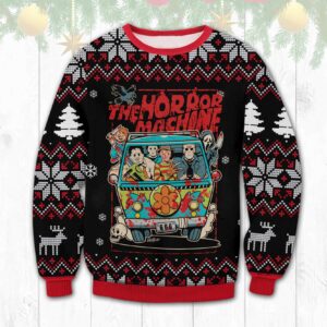 The Horror Machine Best Holiday Christmas Ugly Sweater Gifts For Family