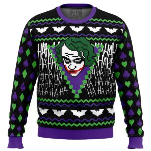 The Joker Gifts For Family Holiday Christmas Ugly Sweater