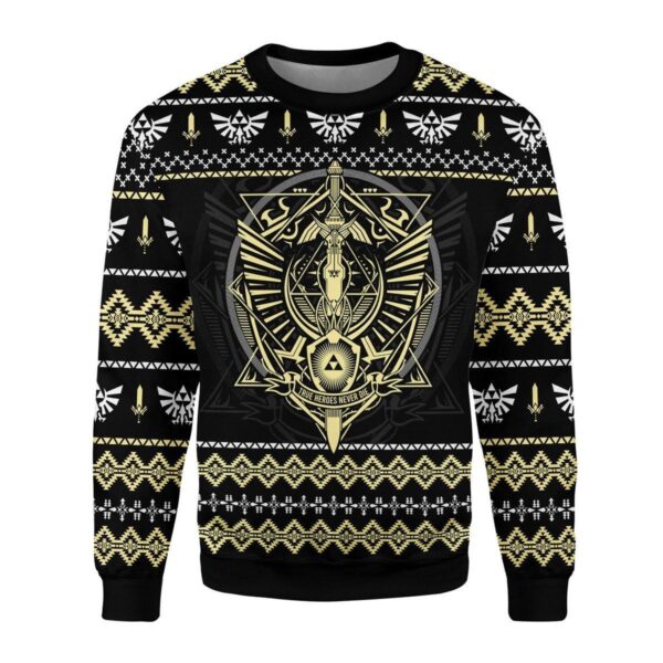 The Legend Of Zelda Best Gifts For Family For Holiday Christmas Ugly Sweater