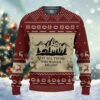 The Lord of the Rings Gifts For Family Holiday Christmas Ugly Sweater One Does Not Simply Walk Into Mordor