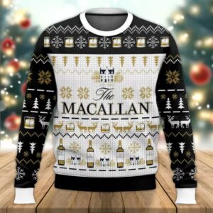 The Macallan Best Holiday Christmas Ugly Sweater Gifts For Family