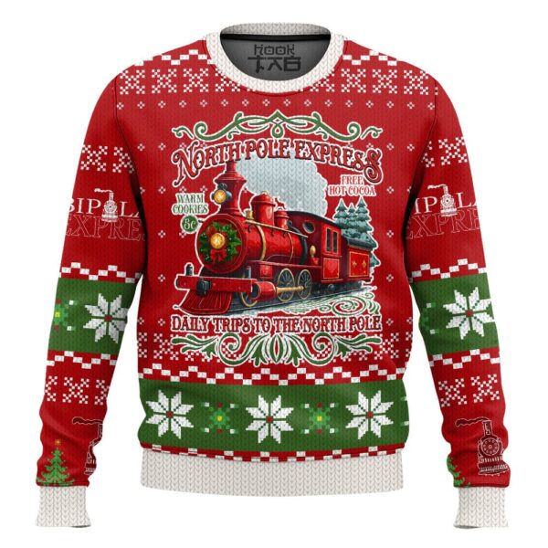 The Polar Express Best Holiday Christmas Ugly Sweater Gifts For Family