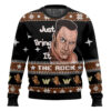 The Rock Jingle Bell Christmas Wool Sweater