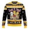 The Simpsons Family The Choke King Best Holiday Christmas Ugly Sweater Gifts For Family