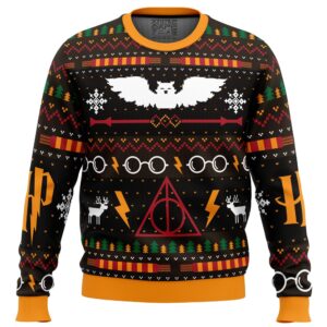 The Sweater That Lived Harry Potter Gifts For Family Holiday Christmas Ugly Sweater