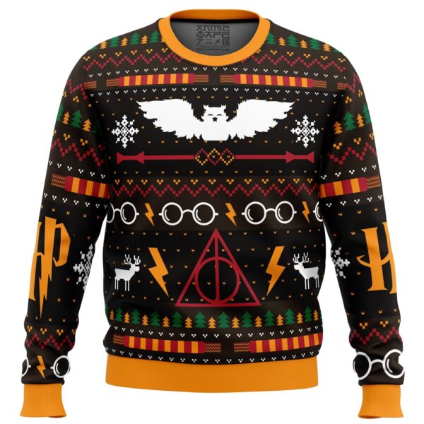 The Sweater That Lived Harry Potter Gifts For Family Holiday Christmas Ugly Sweater