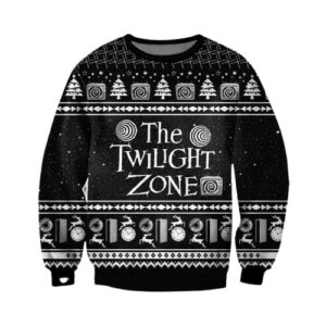 The Twilight Zone Gifts For Family Holiday Christmas Ugly Sweater