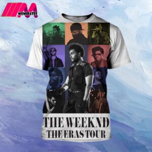 The Weeknd – The Eras Tour A Musical Journey Through The Ages All Over Print Shirt