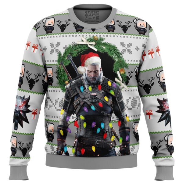 The Witcher Gifts For Family Holiday Christmas Ugly Sweater