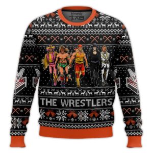 The Wrestlers WWE Best Holiday Christmas Ugly Sweater Gifts For Family