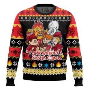 The Year Without a Santa Claus Best Holiday Christmas Ugly Sweater Gifts For Family