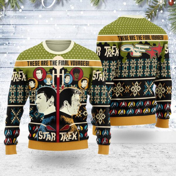 They Are The Final Voyages Best Gifts For Family For Holiday Christmas Ugly Sweater