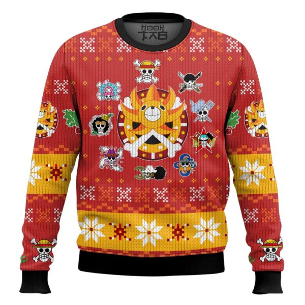 Thousand Sunny One Piece Best Holiday Christmas Ugly Sweater Gifts For Family