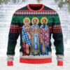 Three Little Birds Bob Marley Gifts For Family Holiday Christmas Ugly Sweater