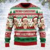 Tiger King You Know Who Didn’t Wish You Chirsmas Gifts For Family Holiday Christmas Ugly Sweater