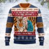 Tiger King Santa Chirsmas Gifts For Family Holiday Christmas Ugly Sweater