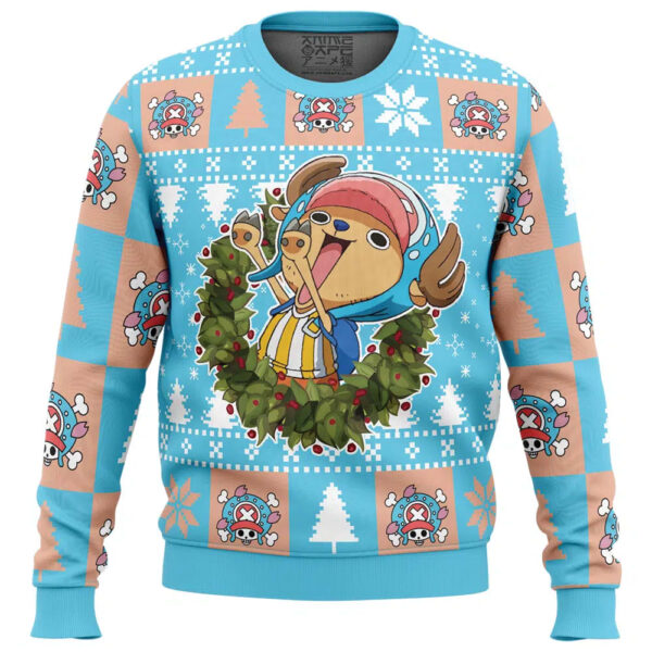 Timeskip Tony Tony Chopper OP Pirates Gifts For Family Holiday Christmas Ugly Sweater